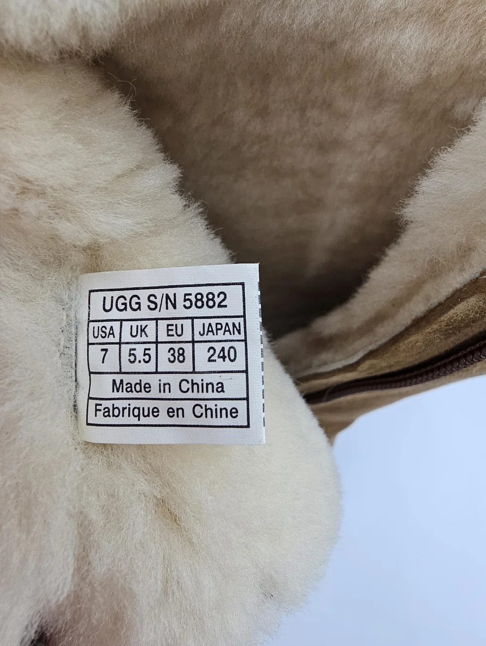 UGG Australia Women's Chestnut Sunset Floral Embroidered Zipper Suede Boots 7 - Picture 8 of 9
